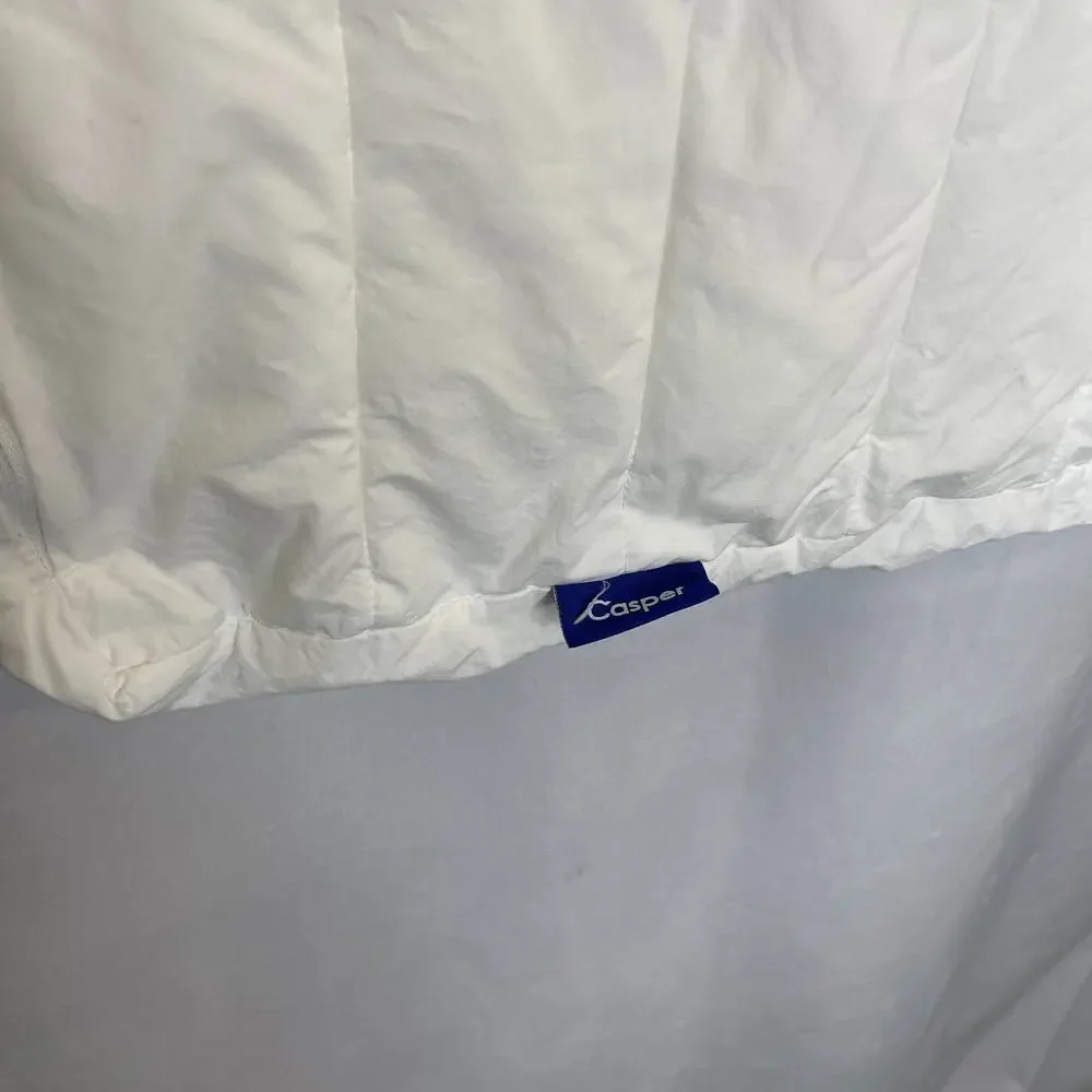 Casper Sleep Essential Quilted Select Bed Pillow (U.S. Standard), White
